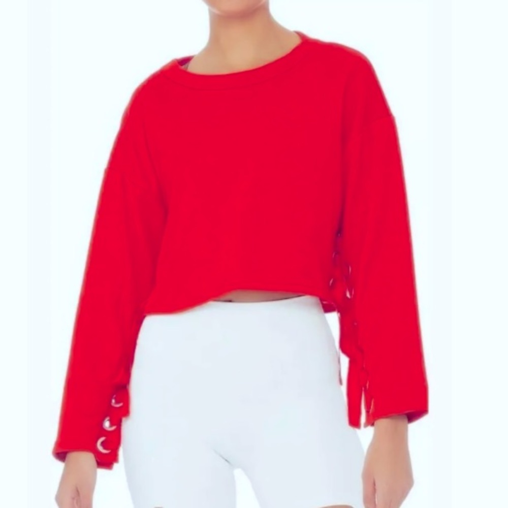 ❄️Holiday Sale❄️ - Alo Yoga suspension pull over lace up sweatshirt